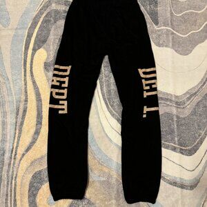 Gallery Dept Sweatpants DEPT Logo Black Size Large